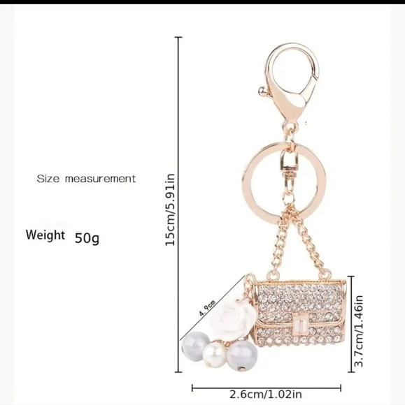 Purse 👛 Bling Bag Charm - Picture 4 of 4